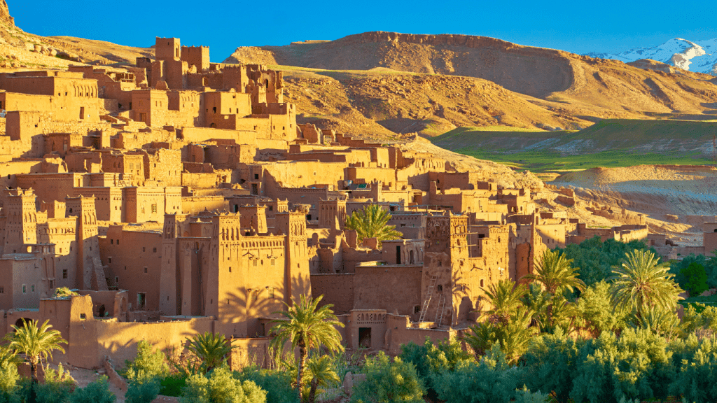 Ait benhaddou kasbah UNESCO world heritage site